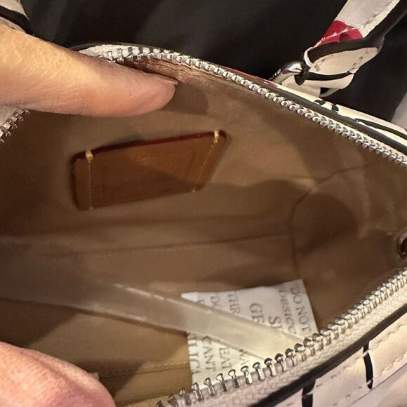 NWT❤️ COACH Mini Rowan Crossbody Bag With Cherry Print CY745 - Picture 5 of 12